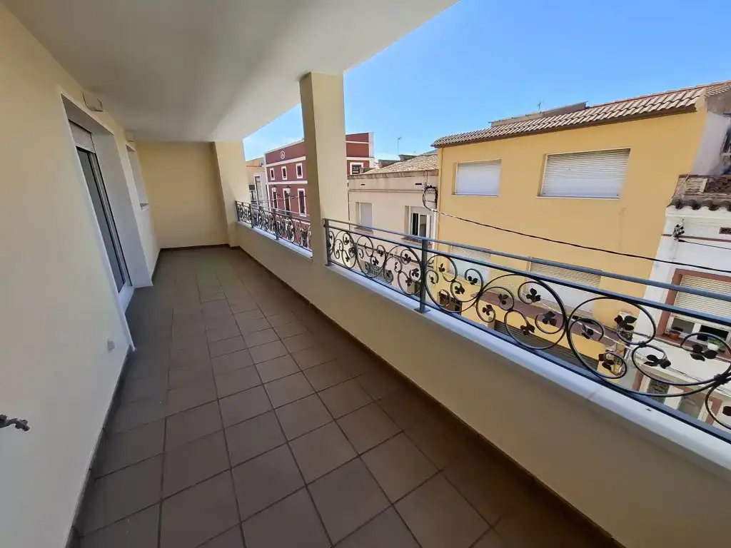 Terraza de Dúplex de alquiler en Malgrat de Mar con Lavadora y Balcón