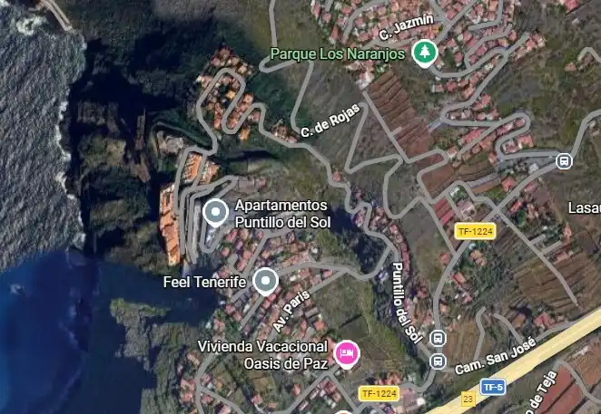 Vista exterior de Apartamento en venta en La Matanza de Acentejo con Balcón