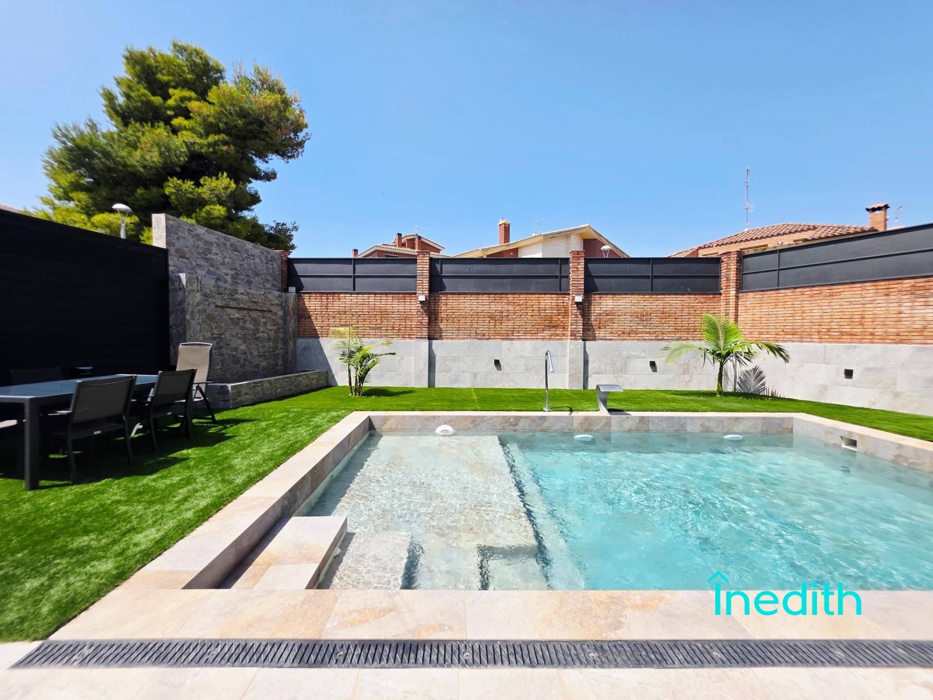 Swimming pool of House or chalet for sale in Calafell  with Air Conditioner, Heating and Terrace