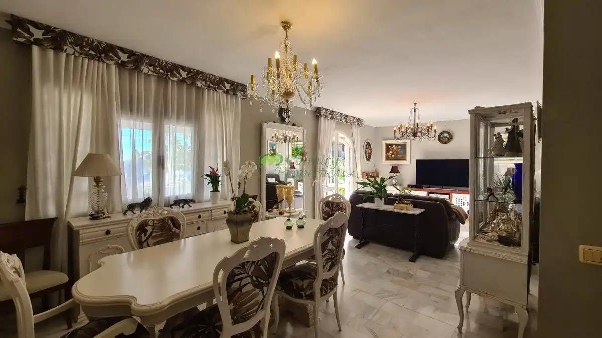 Comedor de Apartamento en venta en Cómpeta con Terraza