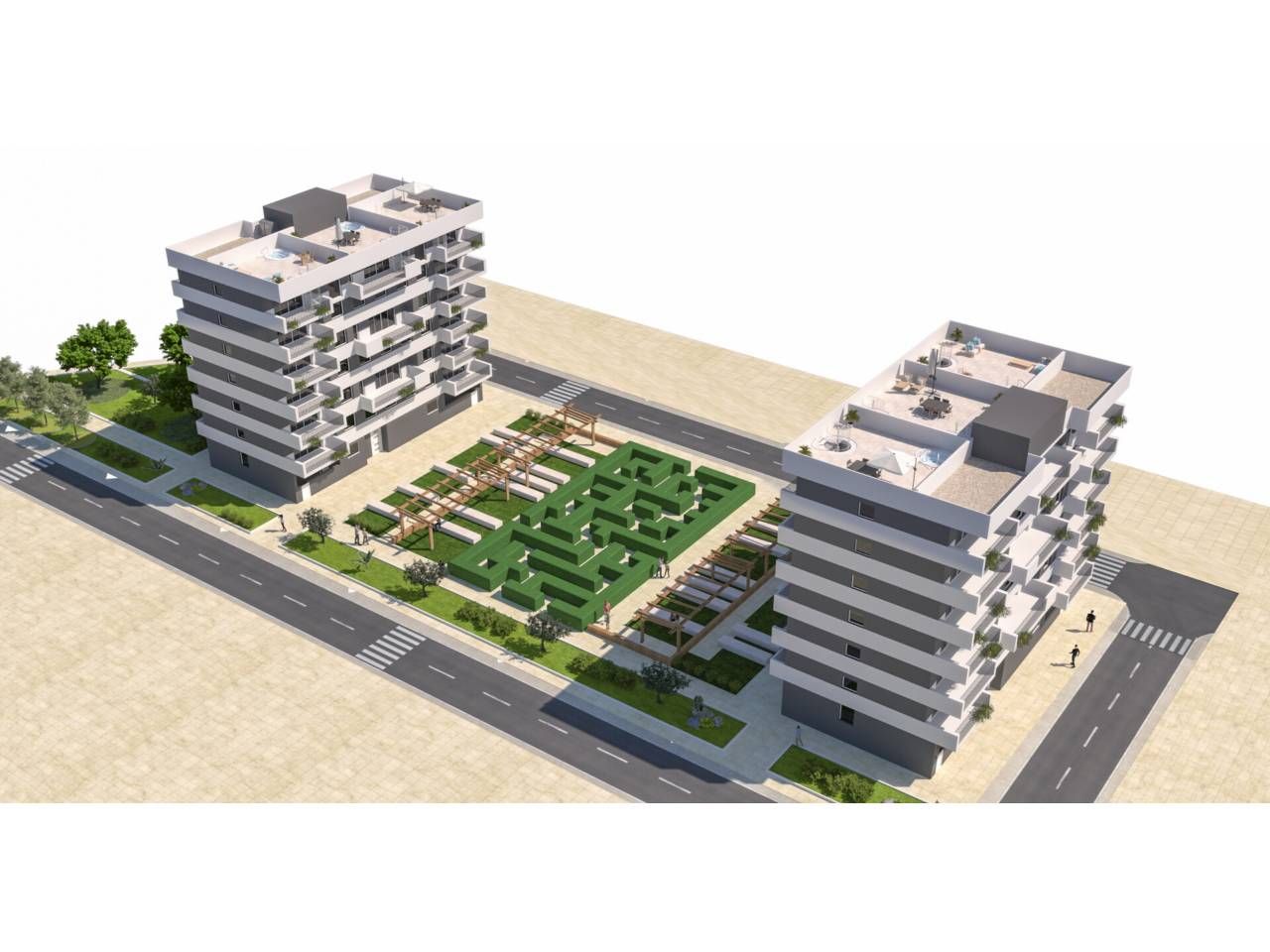 Vista exterior de Dúplex en venda en Vinaròs amb Aire condicionat, Calefacció i Parquet