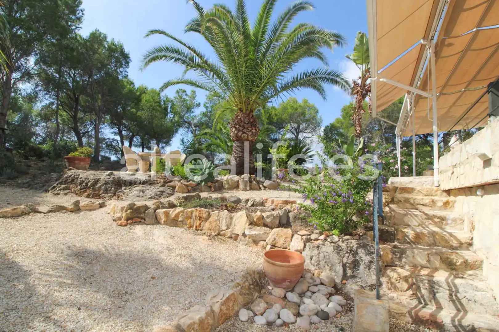 Terrassa de Casa o xalet en venda en Altea amb Aire condicionat, Jardí privat i Terrassa