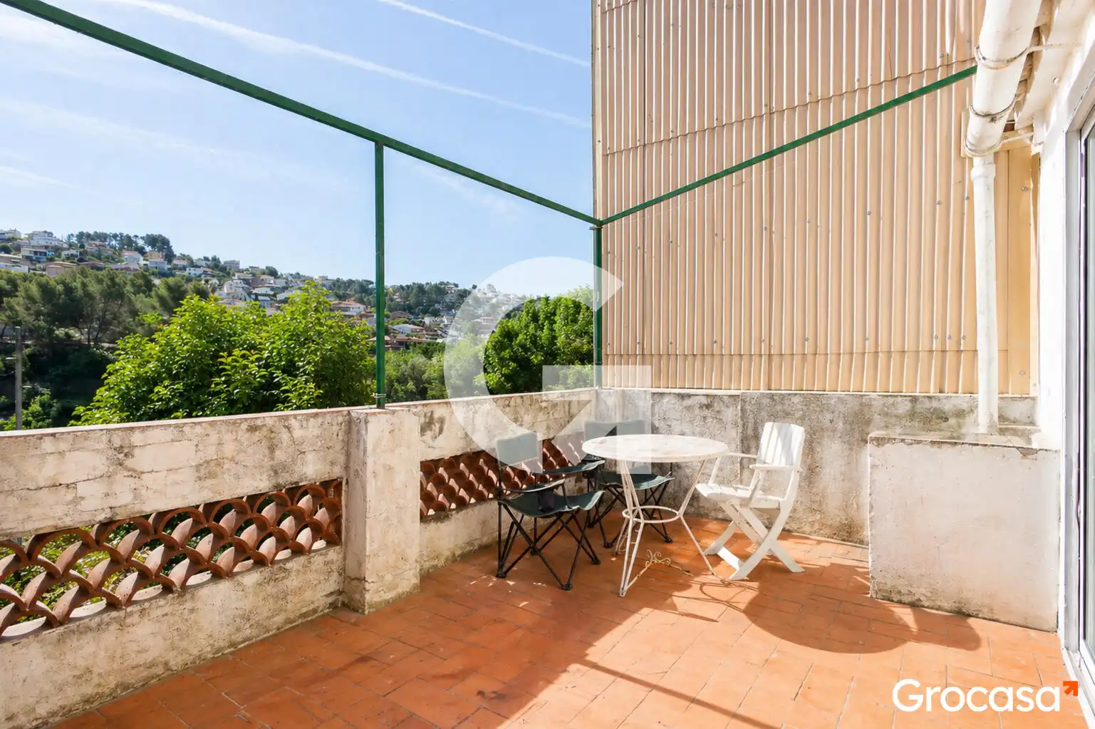Terrace of Detached homes for sale in Vallirana  with Air Conditioner, Terrace and Storage room