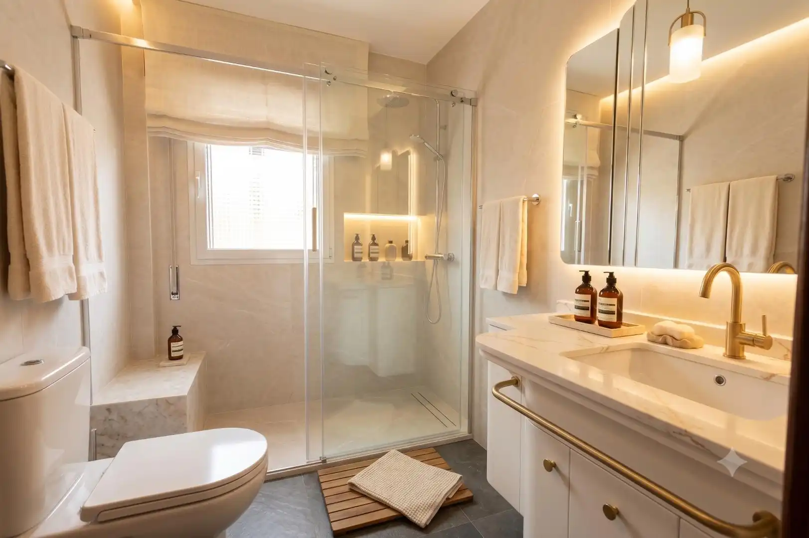 Baño de Casa o chalet en venta en Boadilla del Monte con Calefacción, Trastero y Piscina