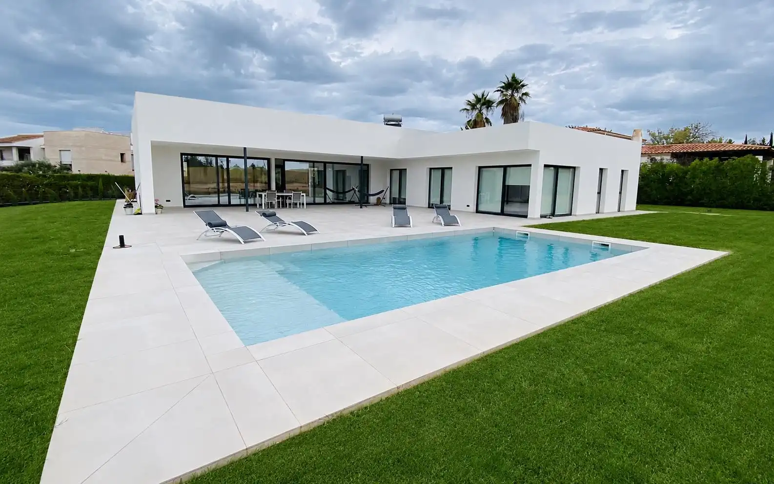 Piscina de Casa o xalet en venda en Marratxí amb Calefacció, Jardí privat i Terrassa