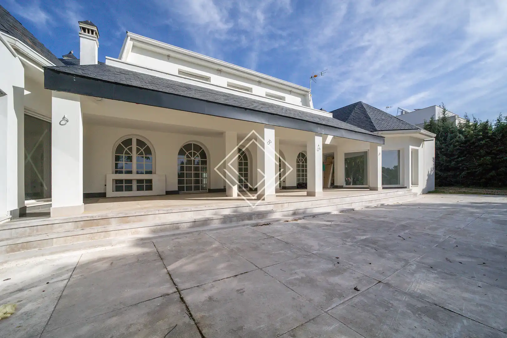 Vista exterior de Casa o chalet en venta en Las Rozas de Madrid con Aire acondicionado, Calefacción y Jardín privado