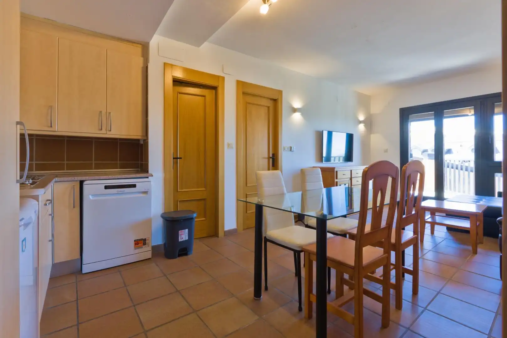 Cocina de Apartamento en venta en Sierra Nevada con Terraza, Trastero y Amueblado