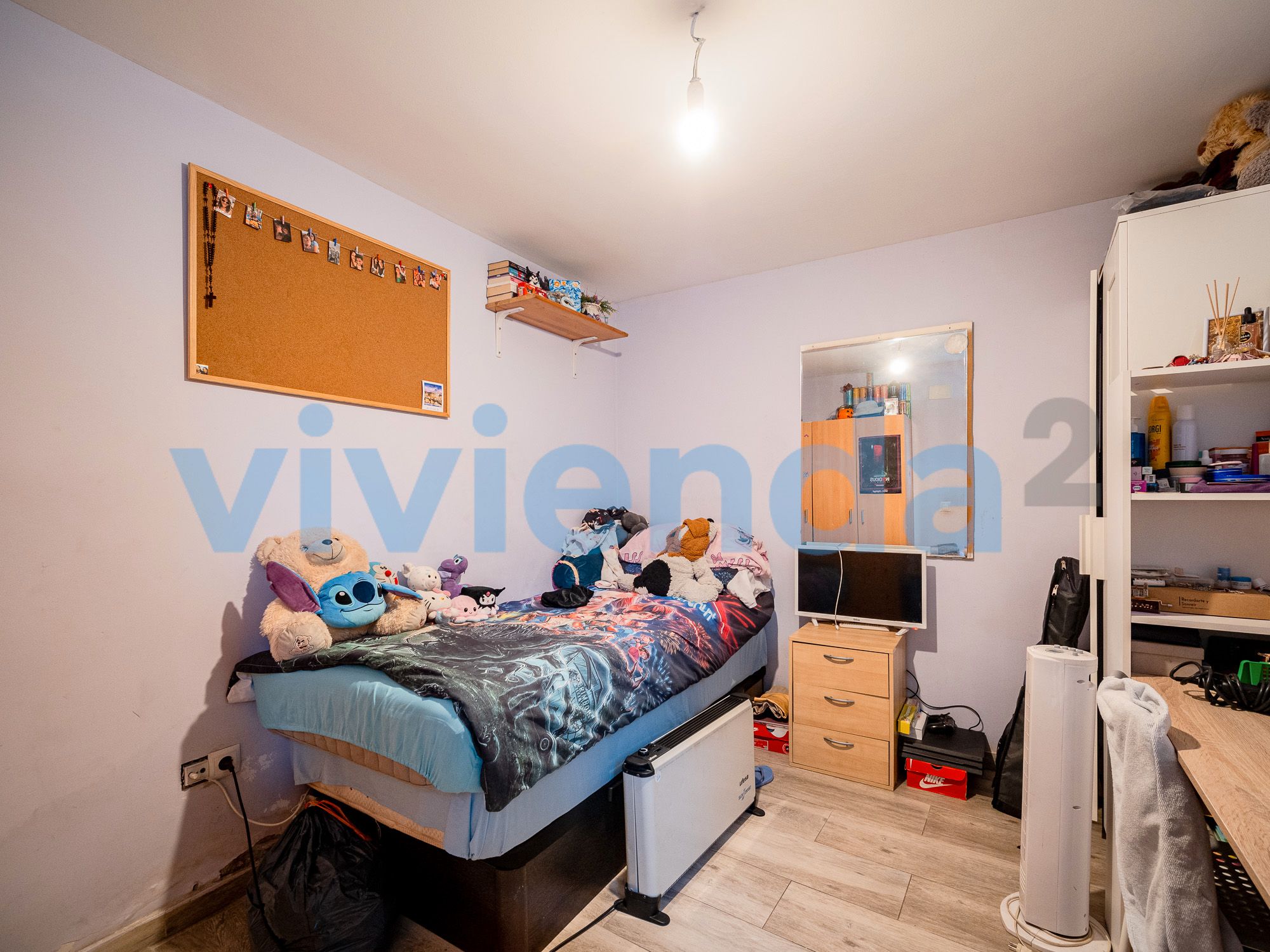 Bedroom of House or chalet for sale in  Madrid Capital  with Air Conditioner, Heating and Storage room