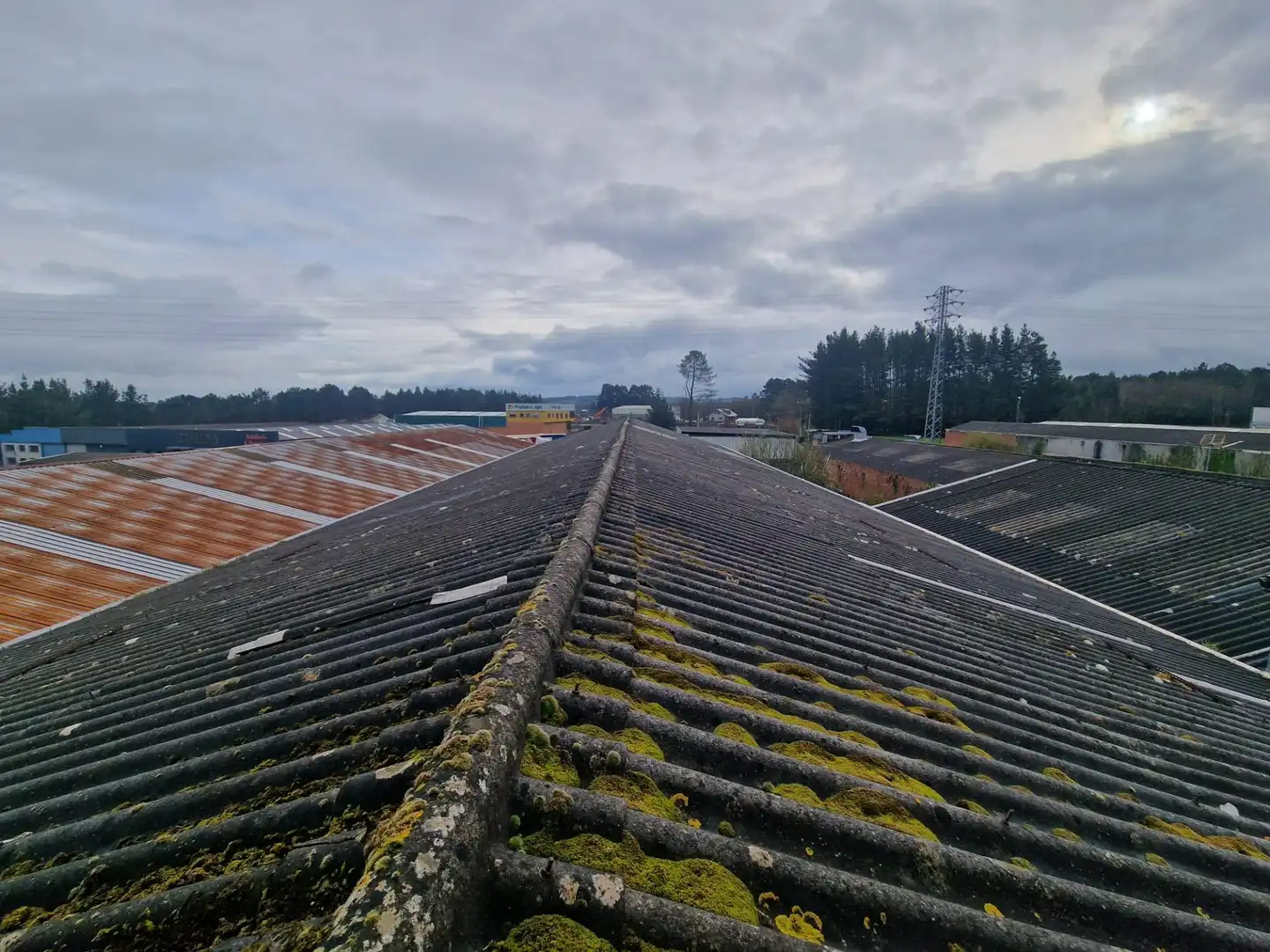 Exterior view of Industrial buildings for sale in Outeiro de Rei