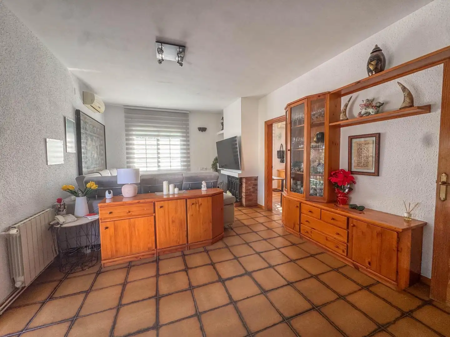 Sala de estar de Casa o chalet en venta en Sant Esteve Sesrovires con Aire acondicionado, Calefacción y Balcón