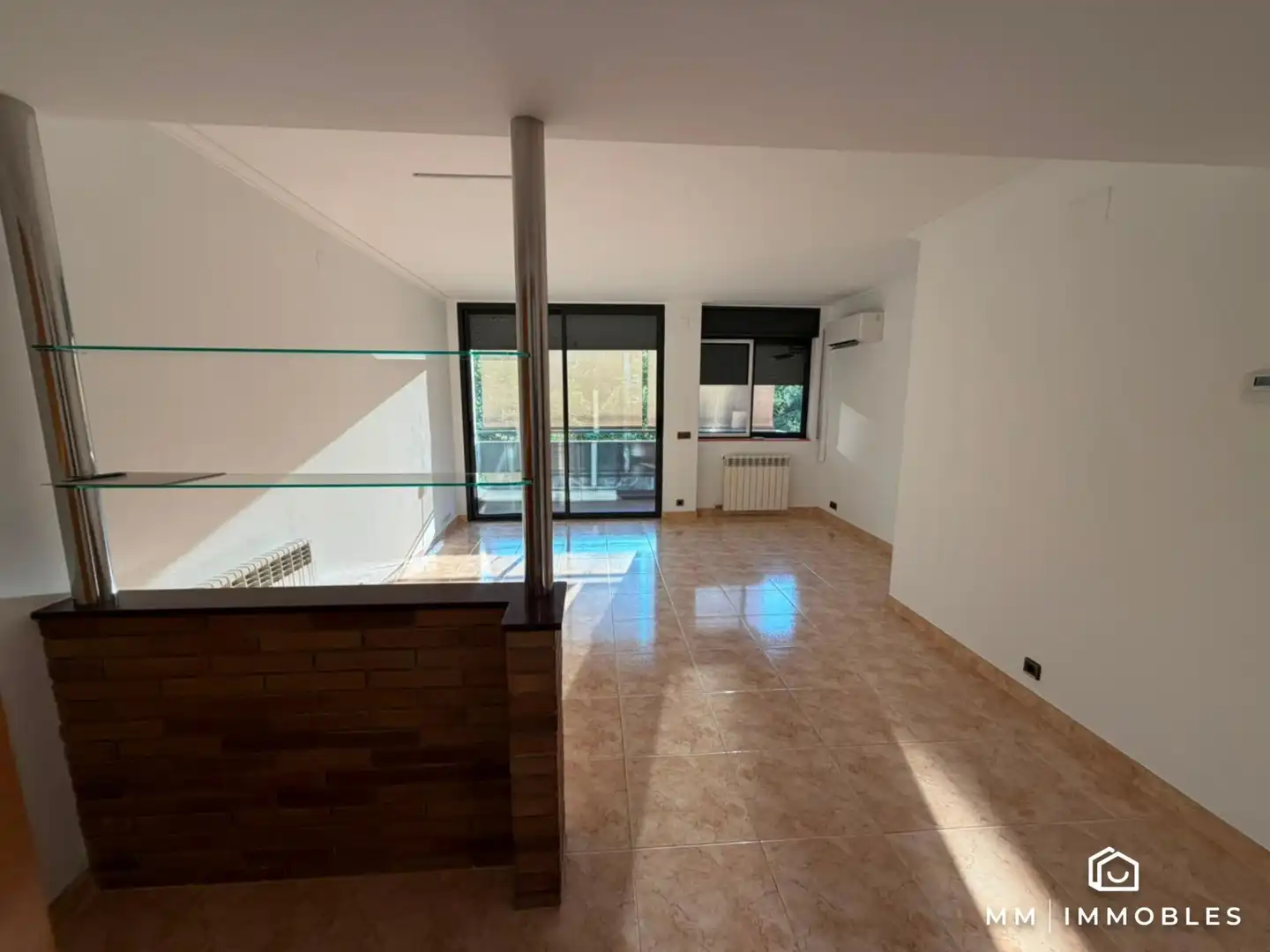 Sala de estar de Piso de alquiler en Granollers con Aire acondicionado, Calefacción y Balcón