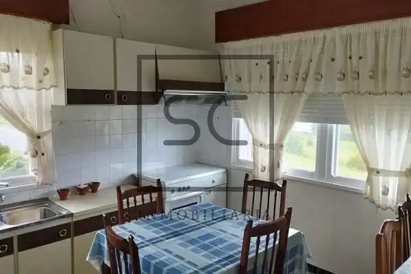 Cuina de Casa o xalet en venda en Ortigueira amb Jardí privat i Balcó