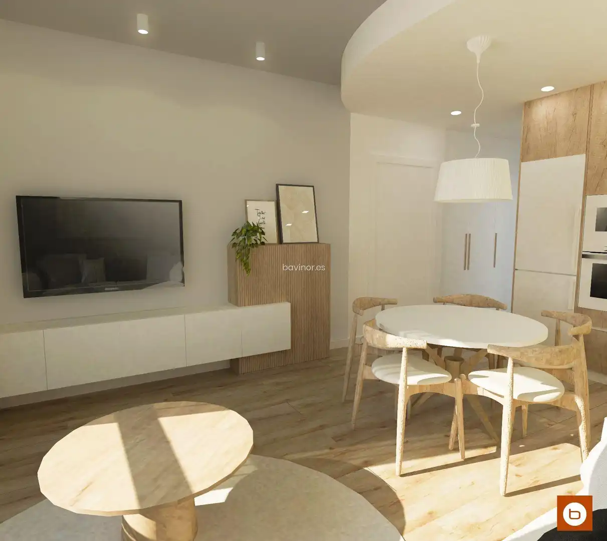 Living room of Flat for sale in Alhama de Murcia  with Air Conditioner, Private garden and Balcony