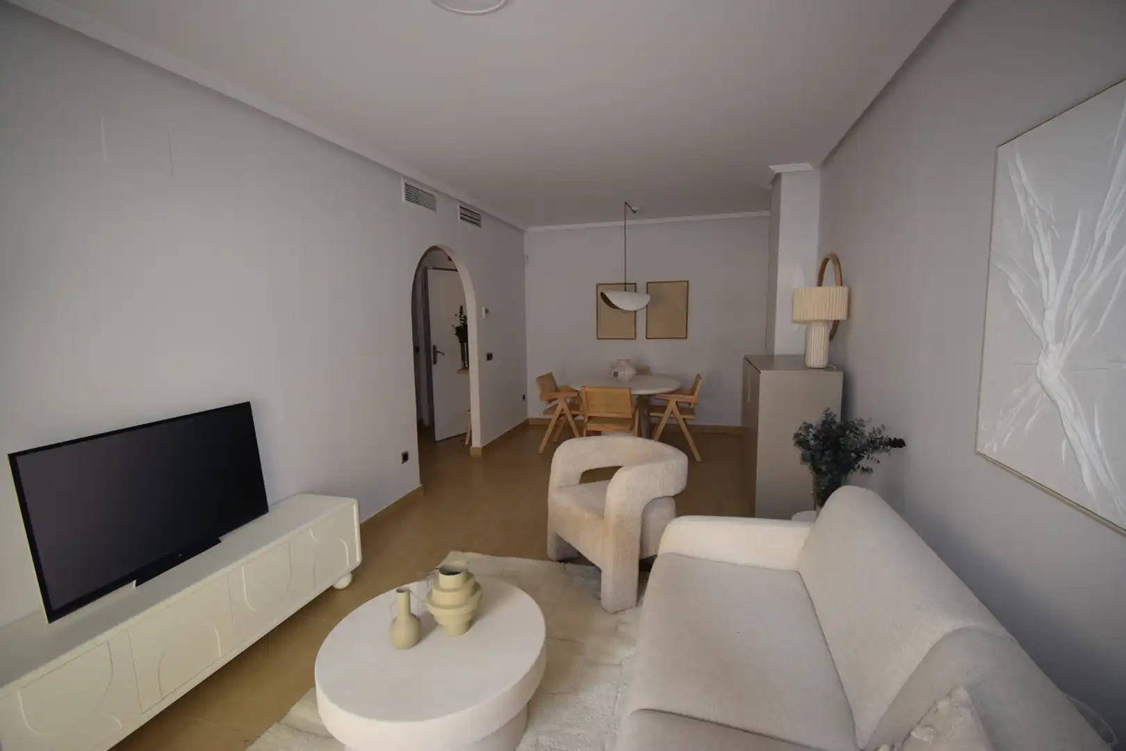 Sala de estar de Apartamento en venta en Los Alcázares con Aire acondicionado, Calefacción y Terraza