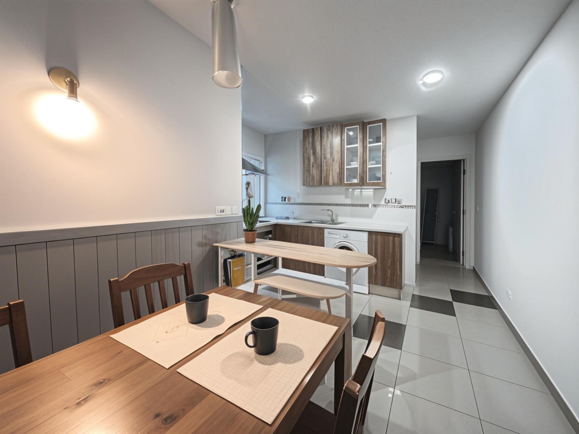 Kitchen of Flat for sale in  Madrid Capital  with Air Conditioner and Heating