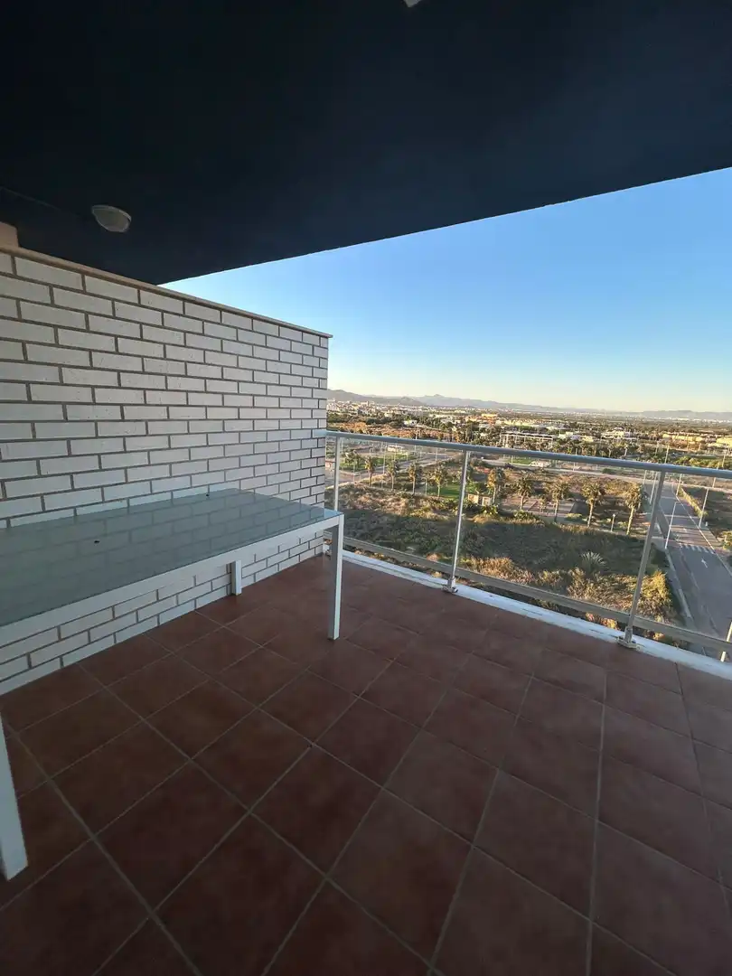 Balcony of Flat for rent in Moncofa  with Private garden, Furnished and Balcony