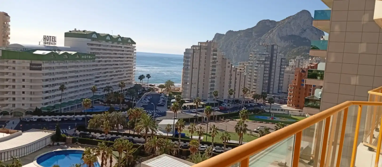 Vista exterior de Apartamento en venta en Calpe / Calp con Aire acondicionado, Calefacción y Jardín privado