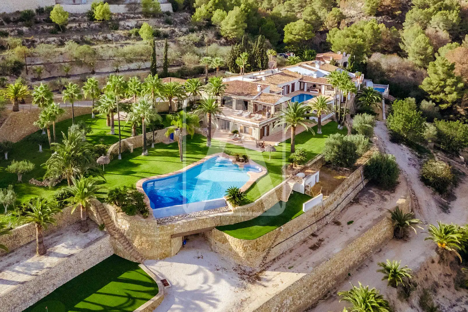 Vista exterior de Finca rústica en venta en Benissa con Aire acondicionado, Calefacción y Jardín privado