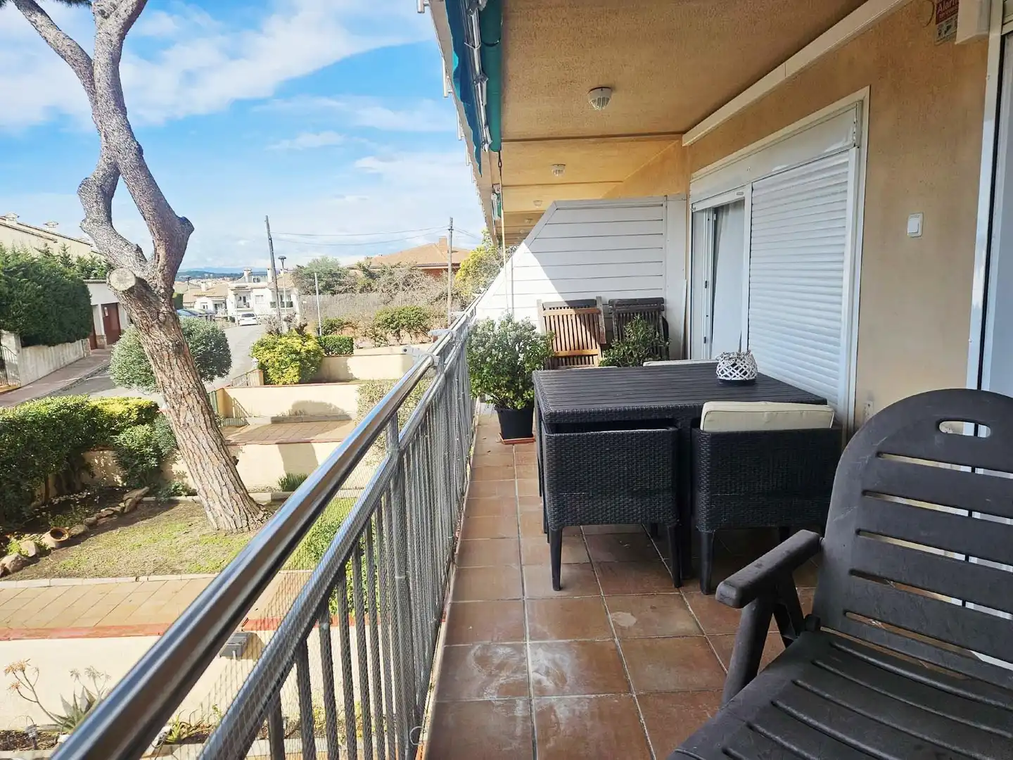 Terrassa de Apartament en venda en Sant Feliu de Guíxols amb Aire condicionat, Calefacció i Jardí privat