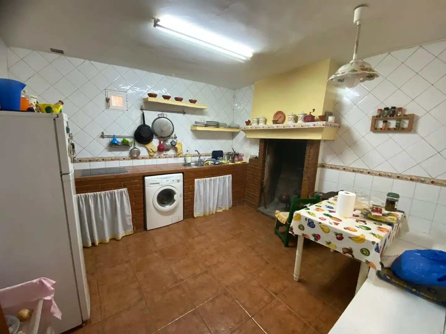 Kitchen of Houses for sale in Huete  with Heating, Furnished and Balcony
