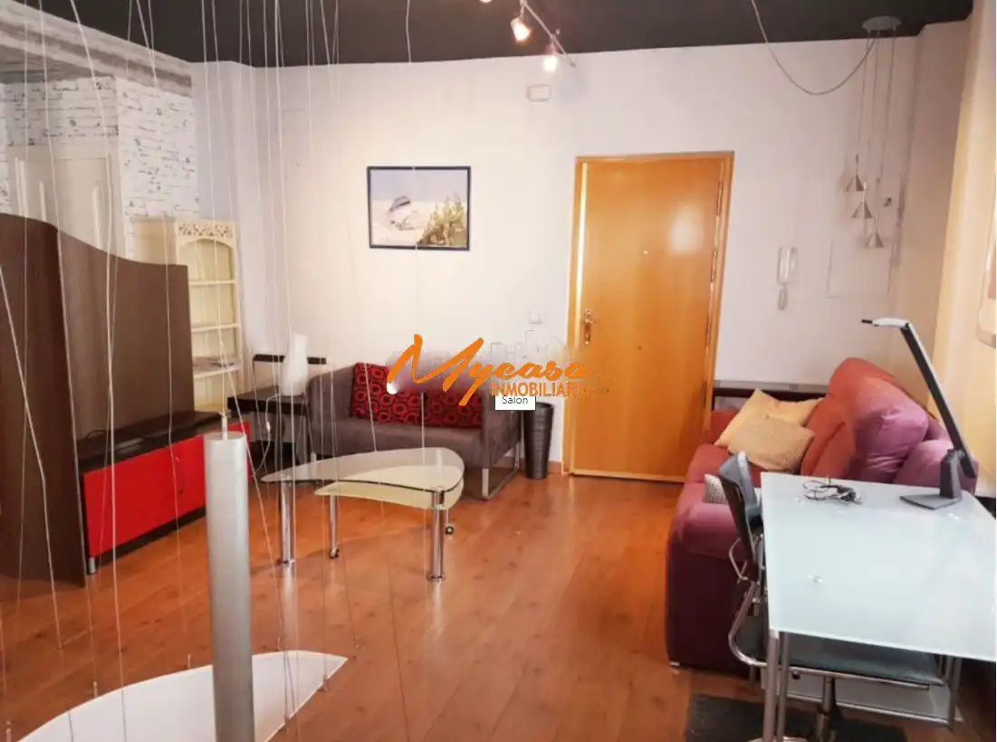 Sala d'estar de Pis de lloguer en Villaviciosa de Odón amb Calefacció i Moblat