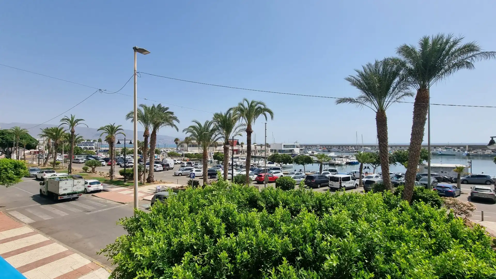 Parking of Apartments for rent in Roquetas de Mar  with Air Conditioner, Terrace and Furnished