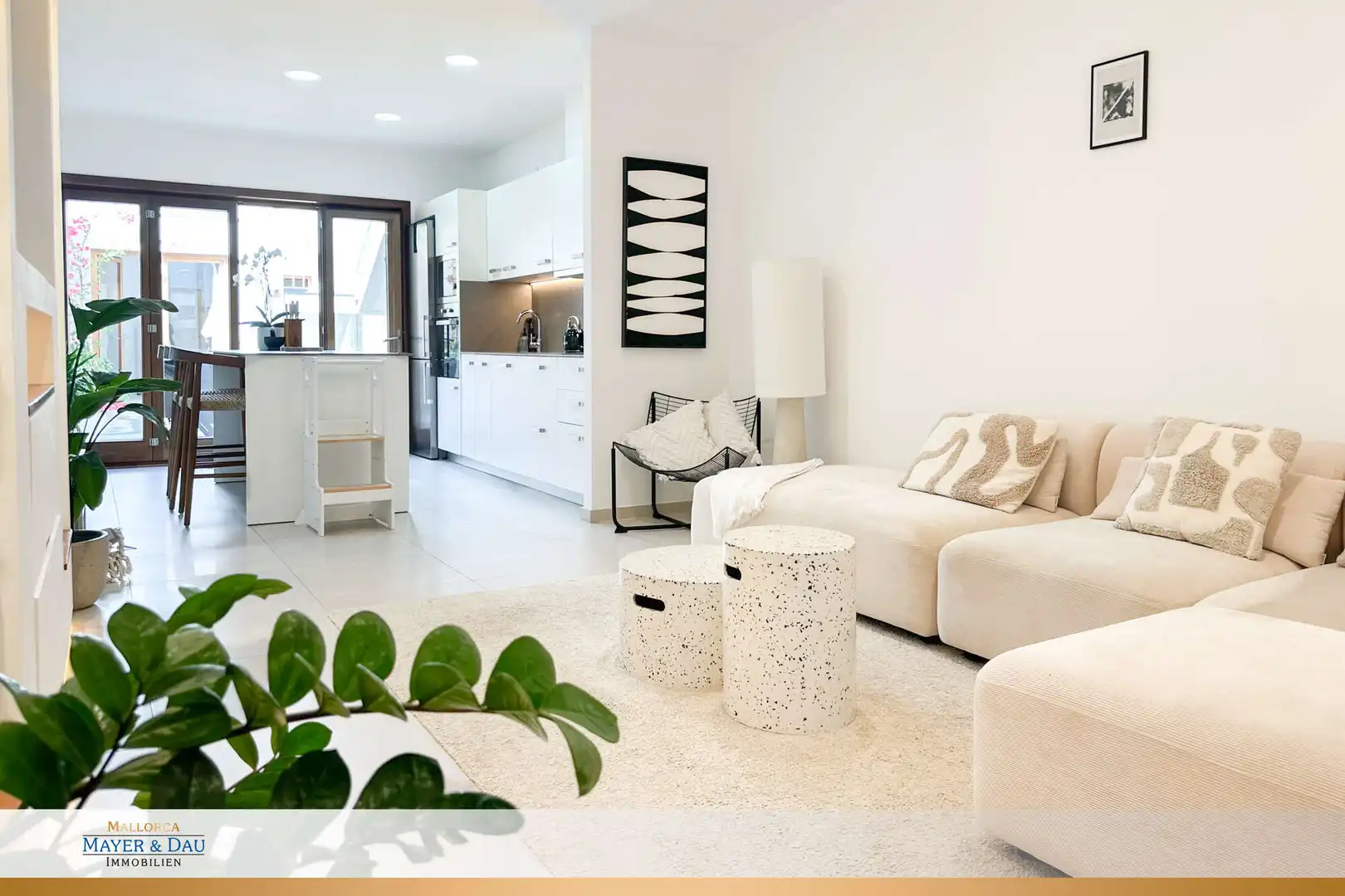 Living room of Houses for rent in Capdepera  with Air Conditioner, Terrace and Furnished