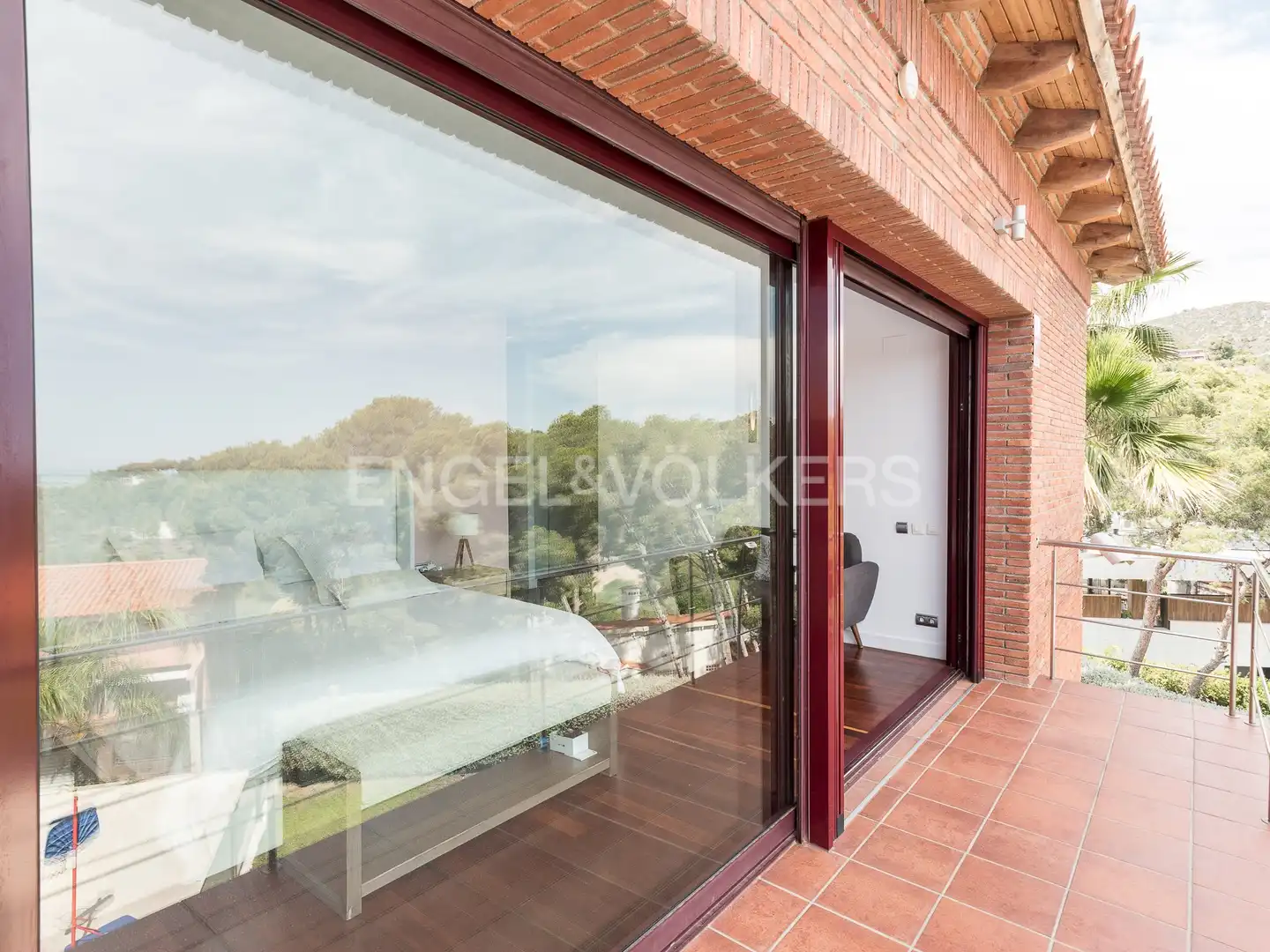 Terrace of Houses for rent in Castelldefels  with Air Conditioner, Heating and Private garden