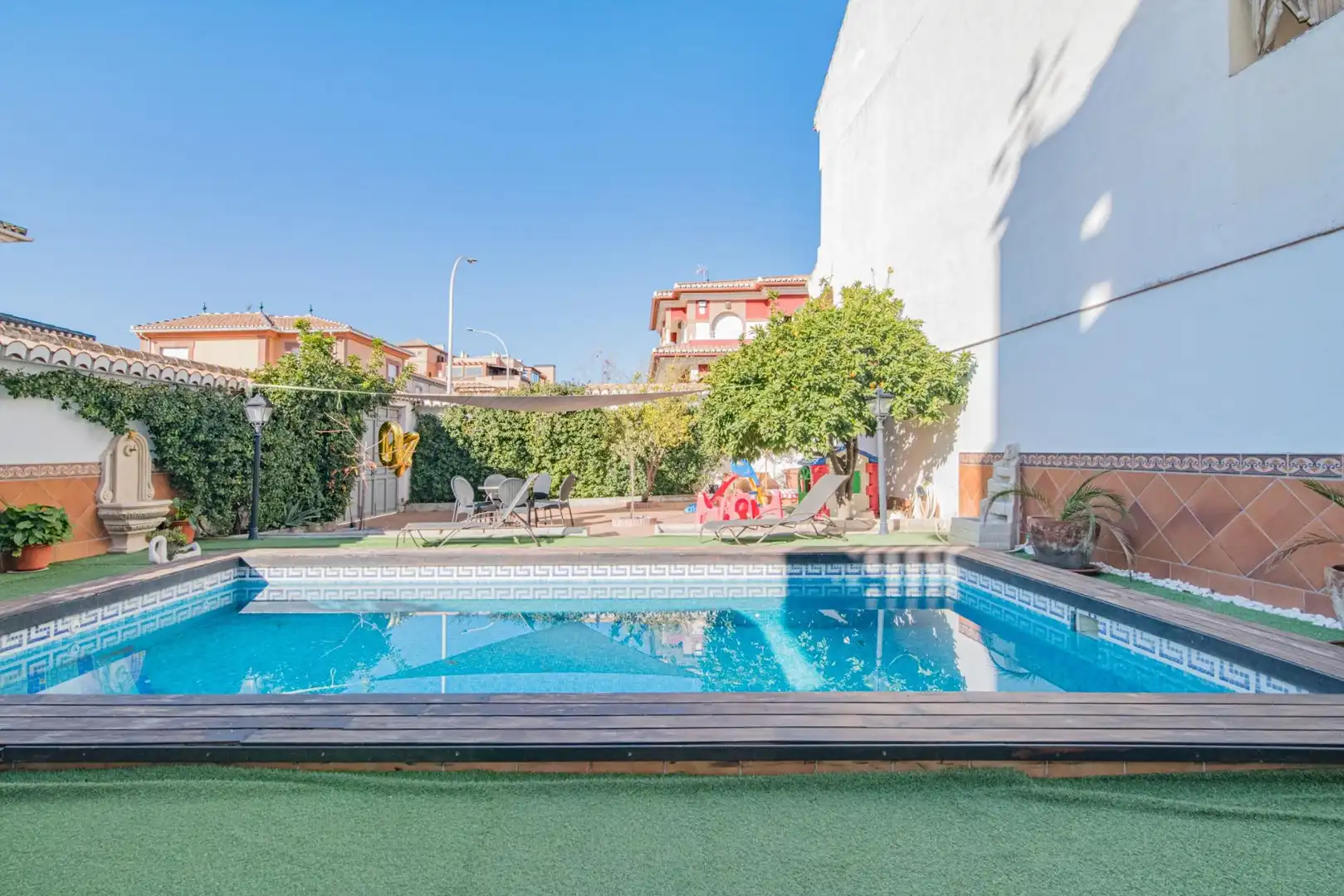 Swimming pool of Houses for sale in Maracena  with Air Conditioner, Heating and Terrace