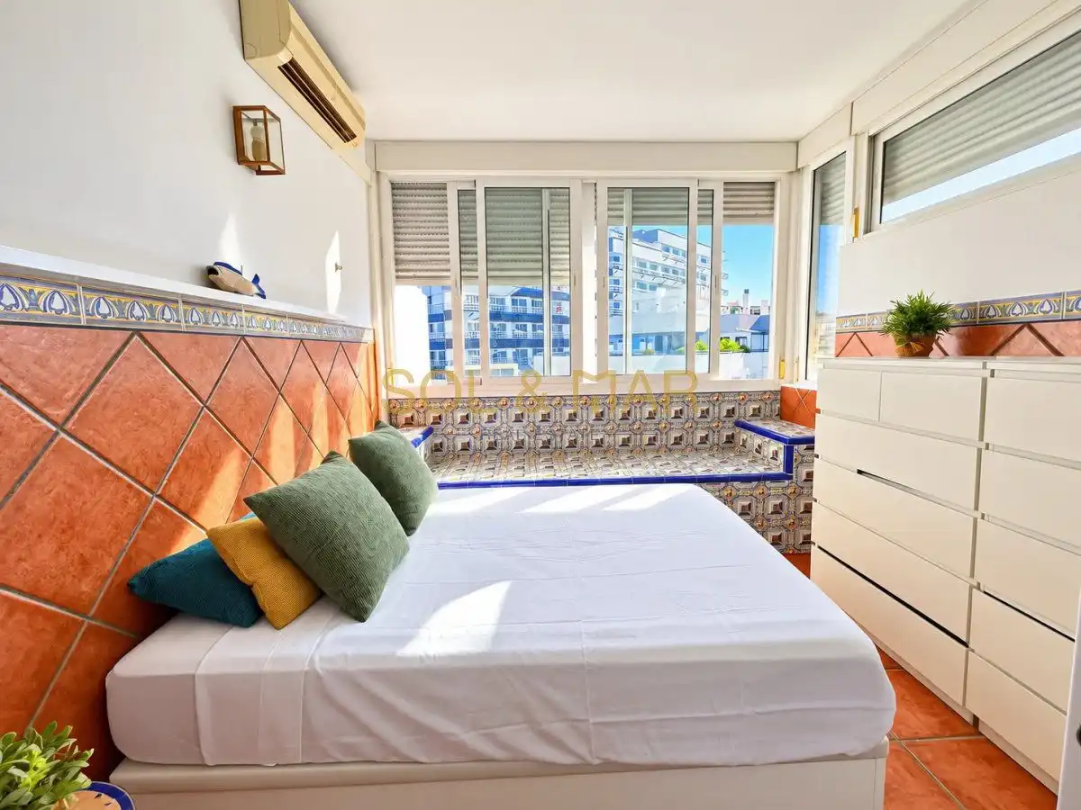 Bedroom of Apartments for sale in Torremolinos  with Air Conditioner, Heating and Furnished