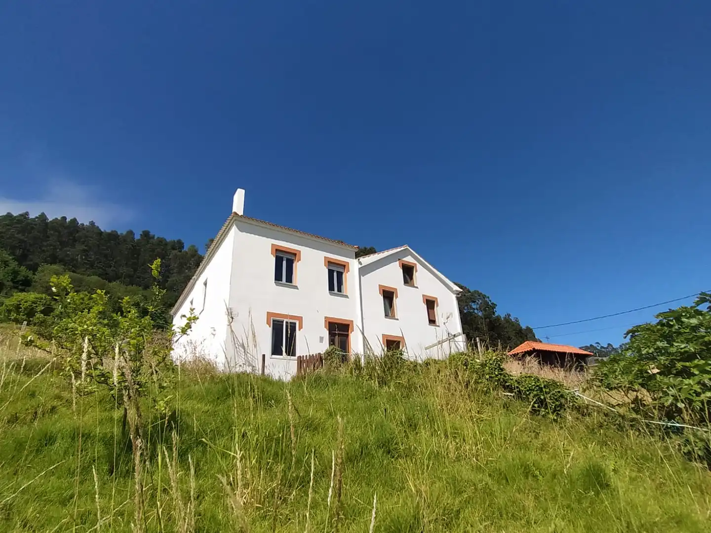 Exterior view of Houses for sale in Cariño  with Private garden, Parquet flooring and Terrace