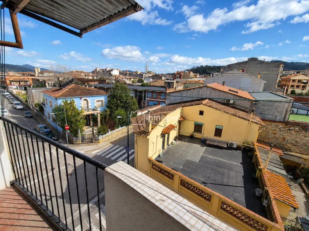 Vista exterior de Piso en venta en Anglès con Balcón