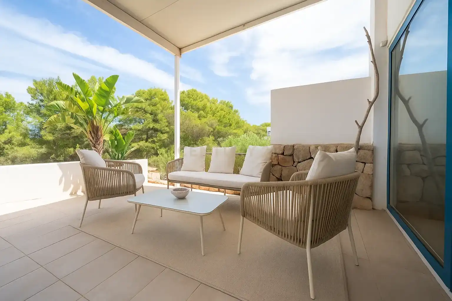 Terrassa de Apartament en venda en Sant Josep de sa Talaia amb Aire condicionat, Traster i Forn