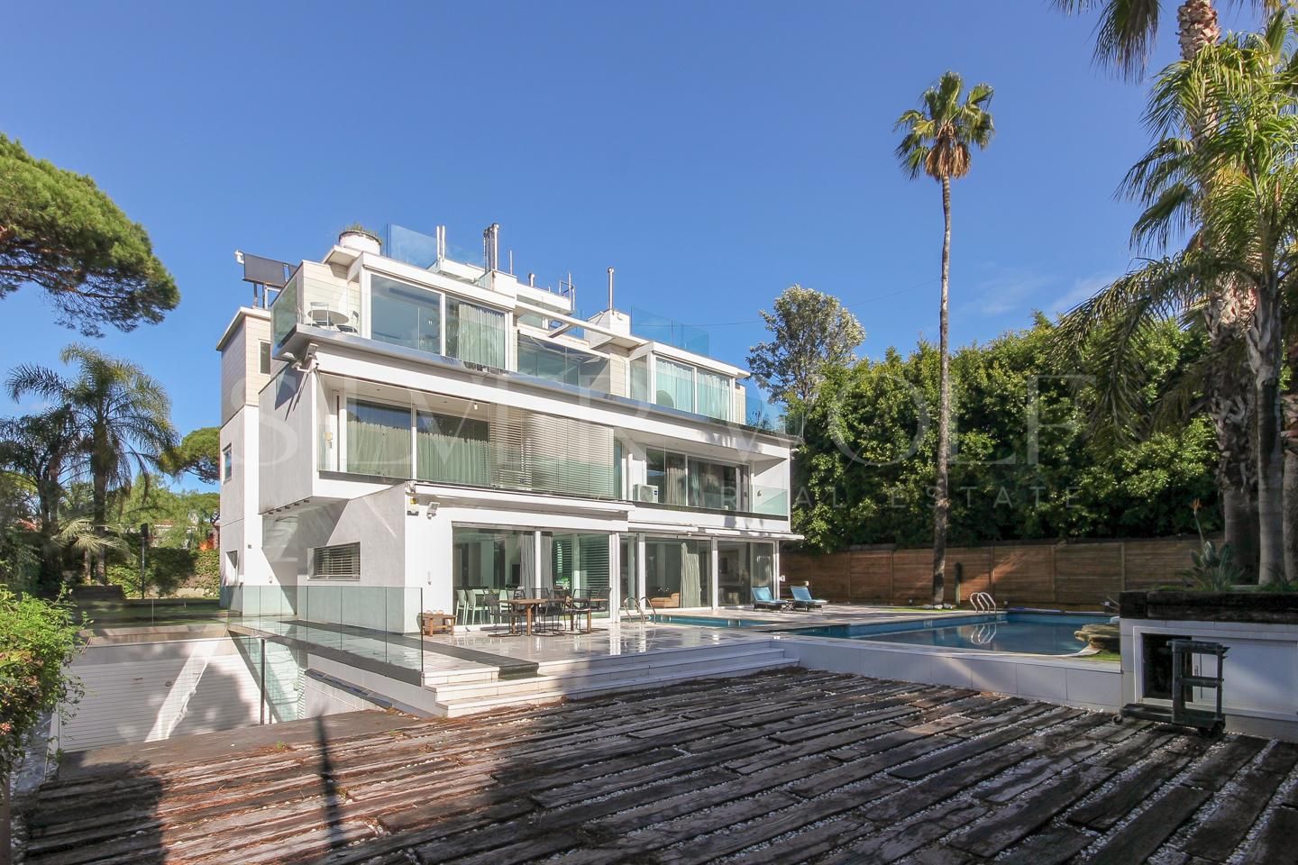 Vista exterior de Casa o chalet en venta en Castelldefels con Aire acondicionado, Calefacción y Jardín privado