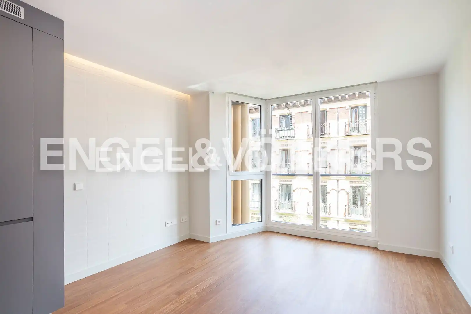 Sala de estar de Piso de alquiler en Madrid con Aire acondicionado, Calefacción y Trastero