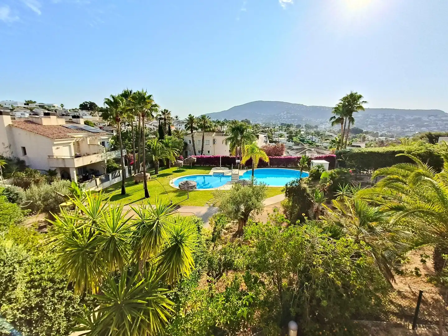 Jardí de Casa adosada en venda en Moraira amb Aire condicionat, Calefacció i Jardí privat