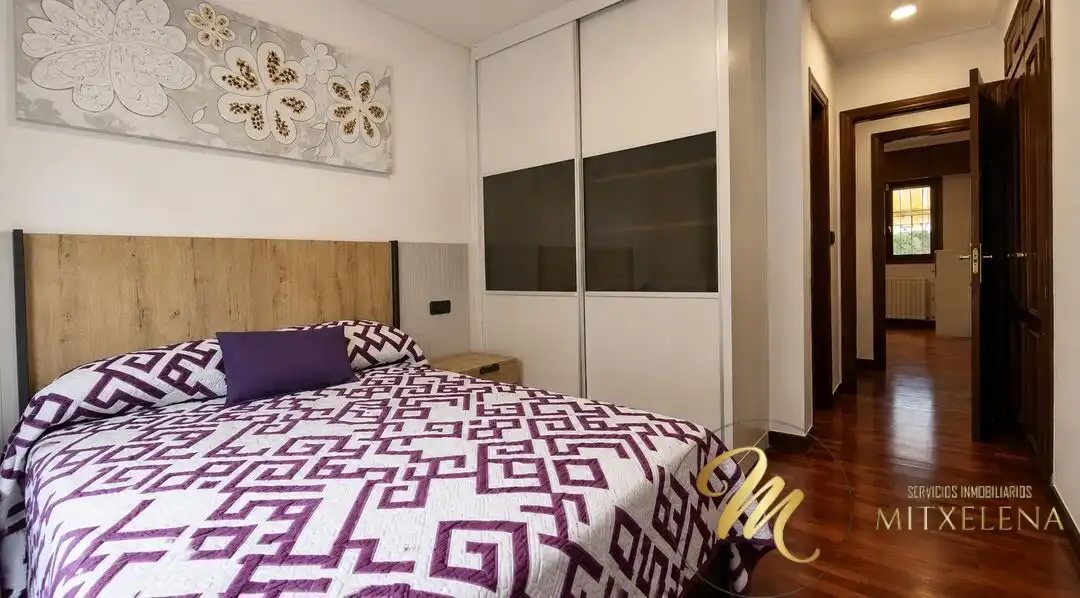 Schlafzimmer von Wohnung zum Verkauf in Leioa mit Heizung, Privatgarten und Terrasse