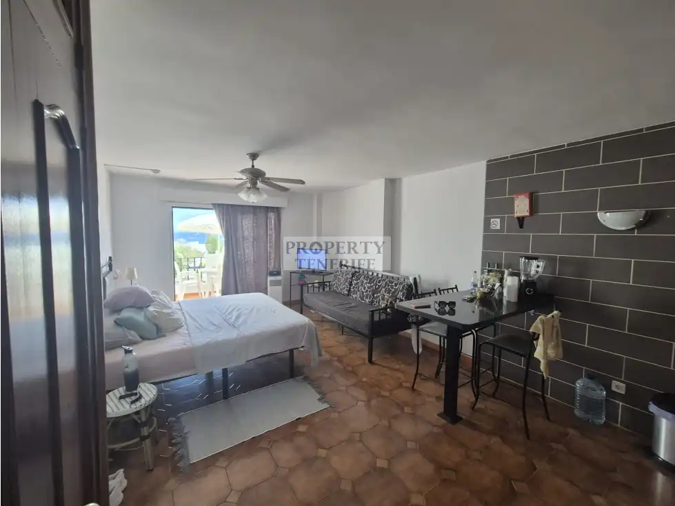 Vista exterior de Estudio en venta en Adeje con Terraza, Piscina y Amueblado