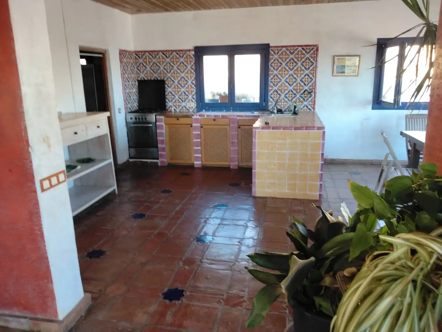 Kitchen of Country homes for rent in Tarifa  with Private garden, Terrace and Furnished