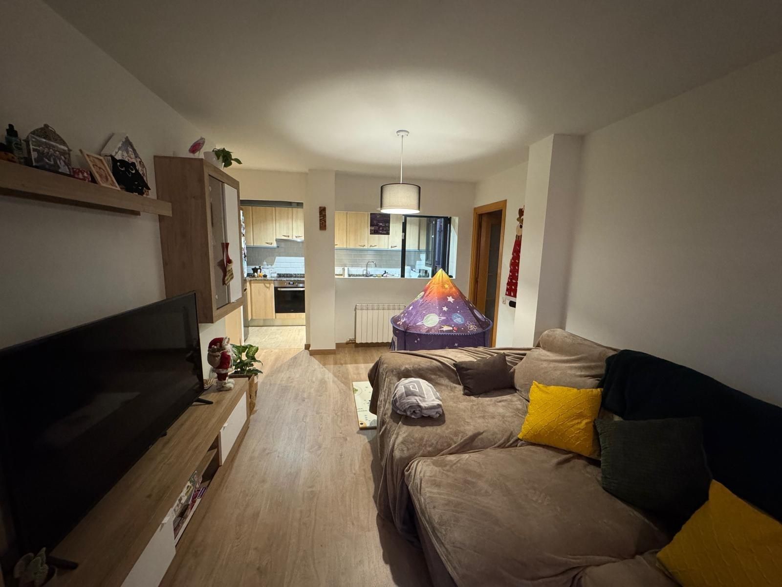 Sala d'estar de Pis en venda en Granollers amb Calefacció, Parquet i Balcó