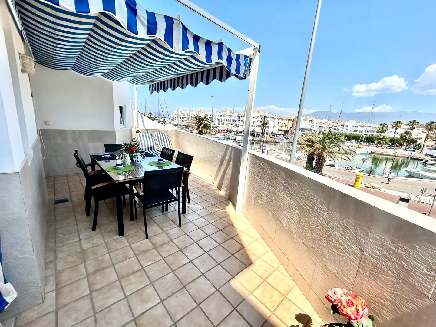 Terrasse von Wohnung zum Verkauf in El Ejido mit Klimaanlage, Heizung und Terrasse