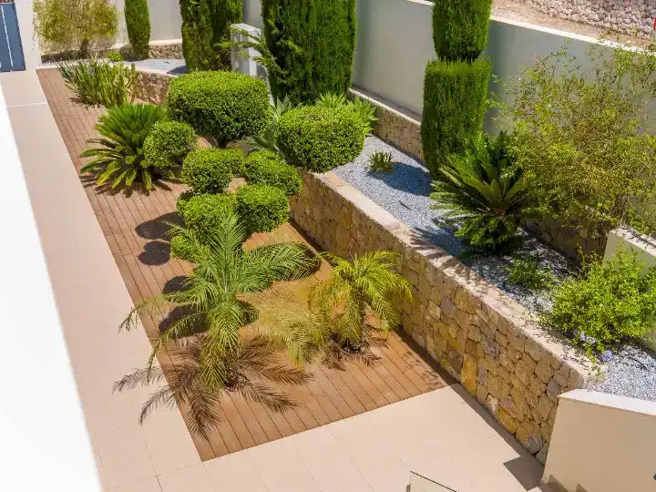 Terrasse von Wohnung zum Verkauf in Moraira mit Klimaanlage, Schwimmbad und Balkon