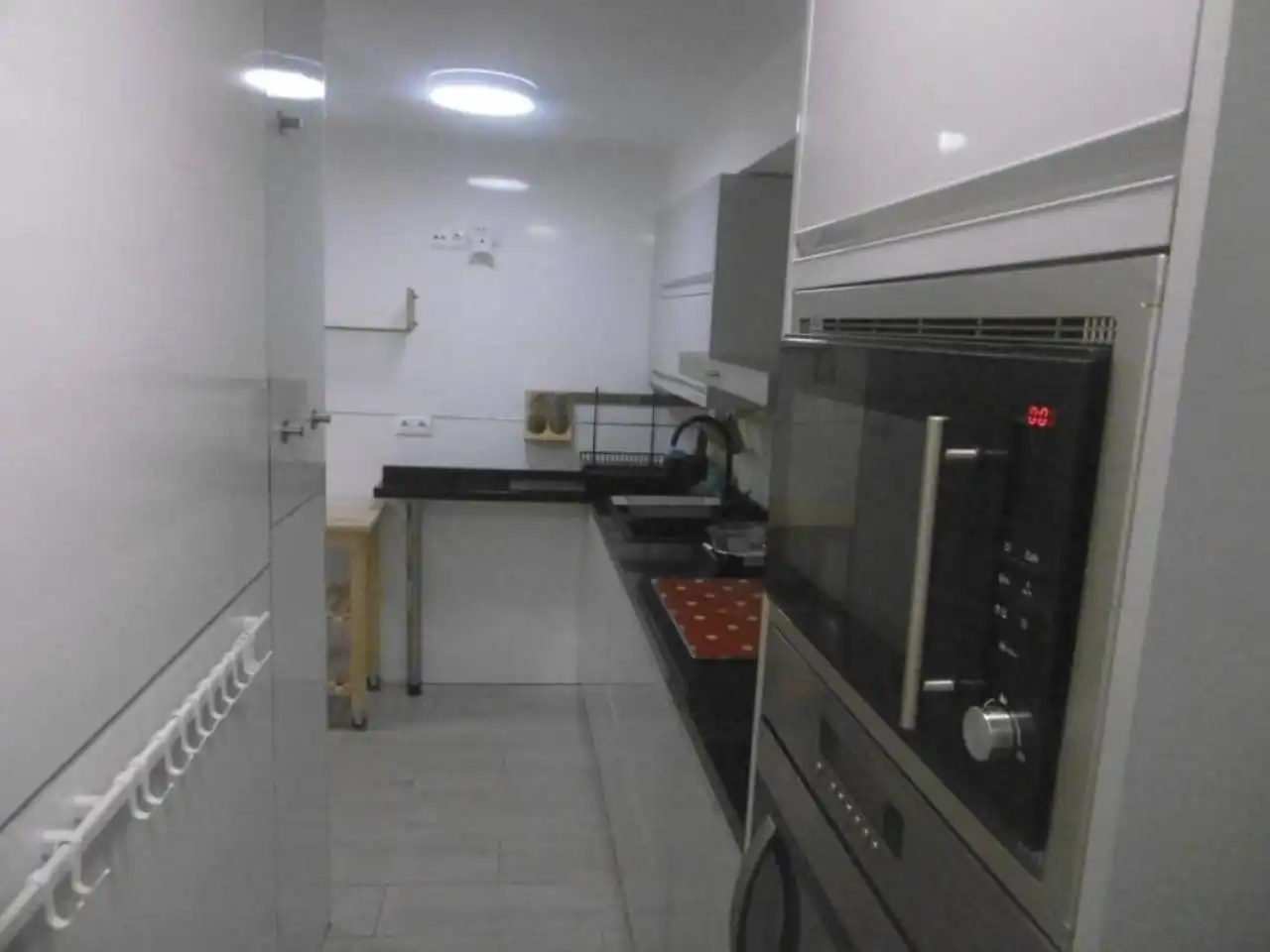 Kitchen of Flat for rent in Almería  with Air Conditioner, Terrace and Furnished