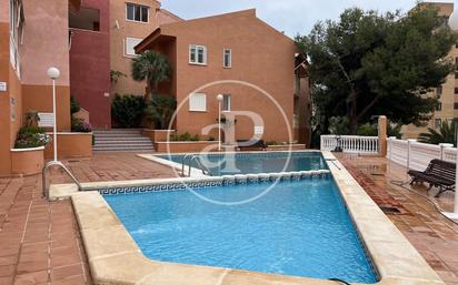 Swimming pool of Flat for sale in Benidorm  with Air Conditioner, Heating and Private garden
