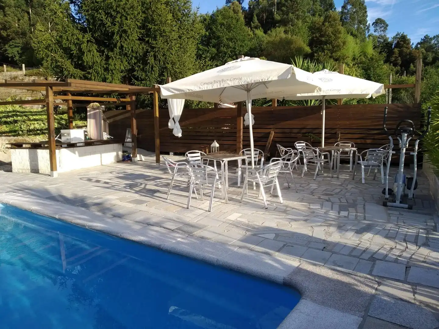 Terrassa de Casa o xalet en venda en Mos amb Calefacció, Jardí privat i Traster