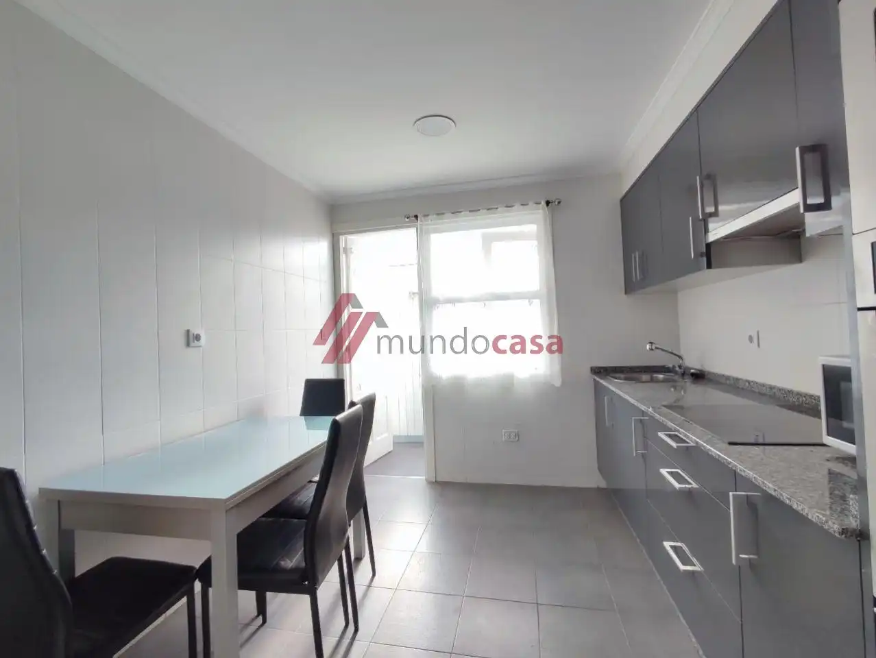 Kitchen of Flat for rent in Ferrol  with Furnished