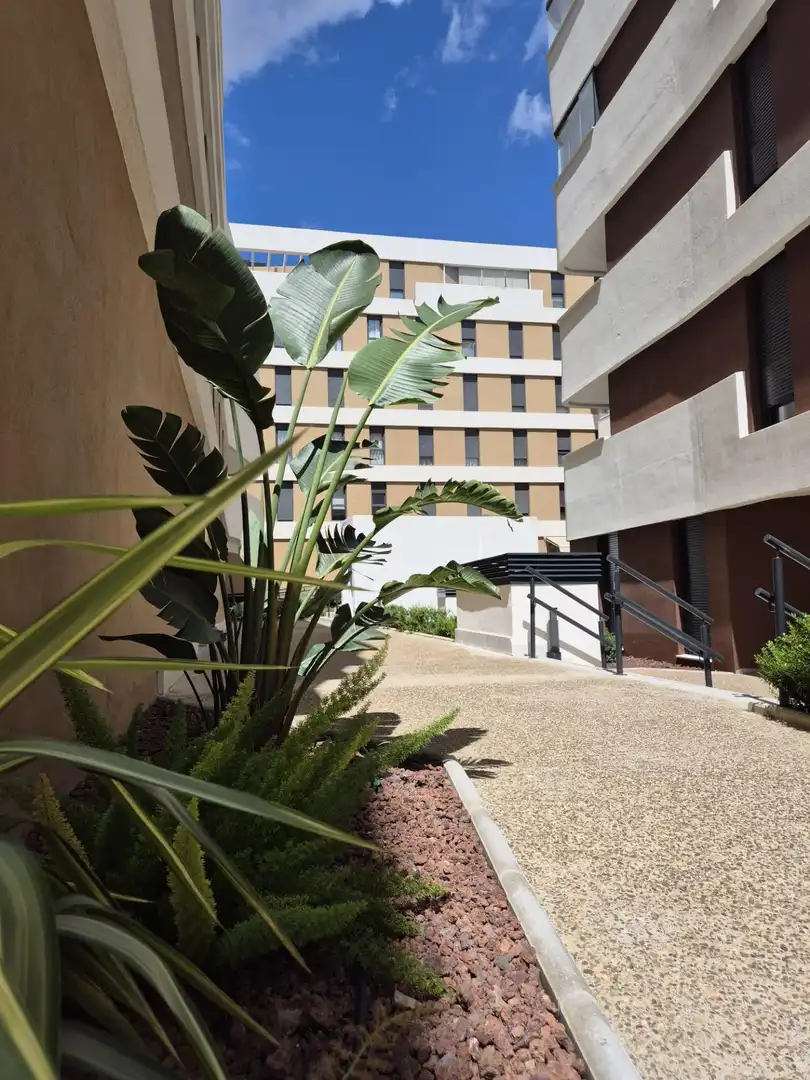 Vista exterior de Piso en venta en Tomares con Terraza