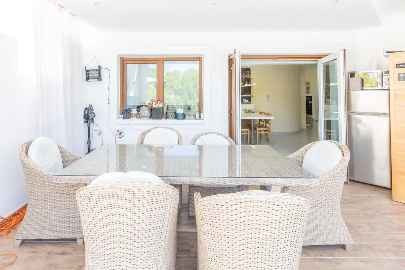Comedor de Casa o chalet en venta en Altea con Aire acondicionado, Jardín privado y Terraza