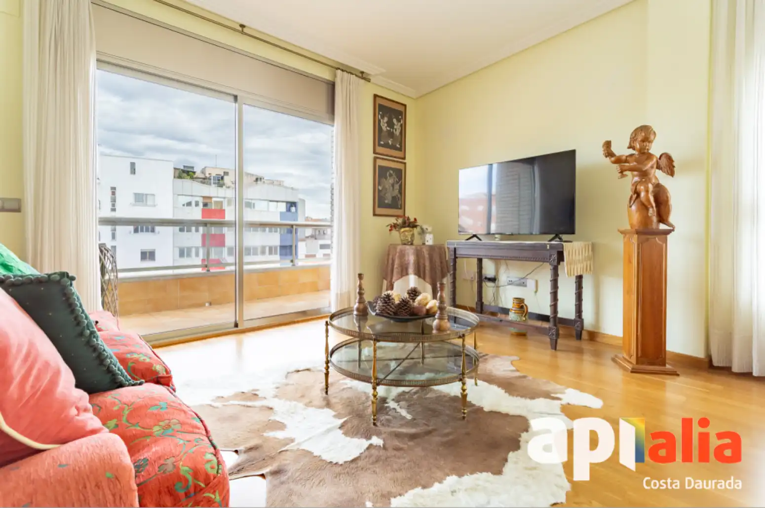 Bedroom of Flat for sale in Cambrils  with Heating, Parquet flooring and Swimming Pool