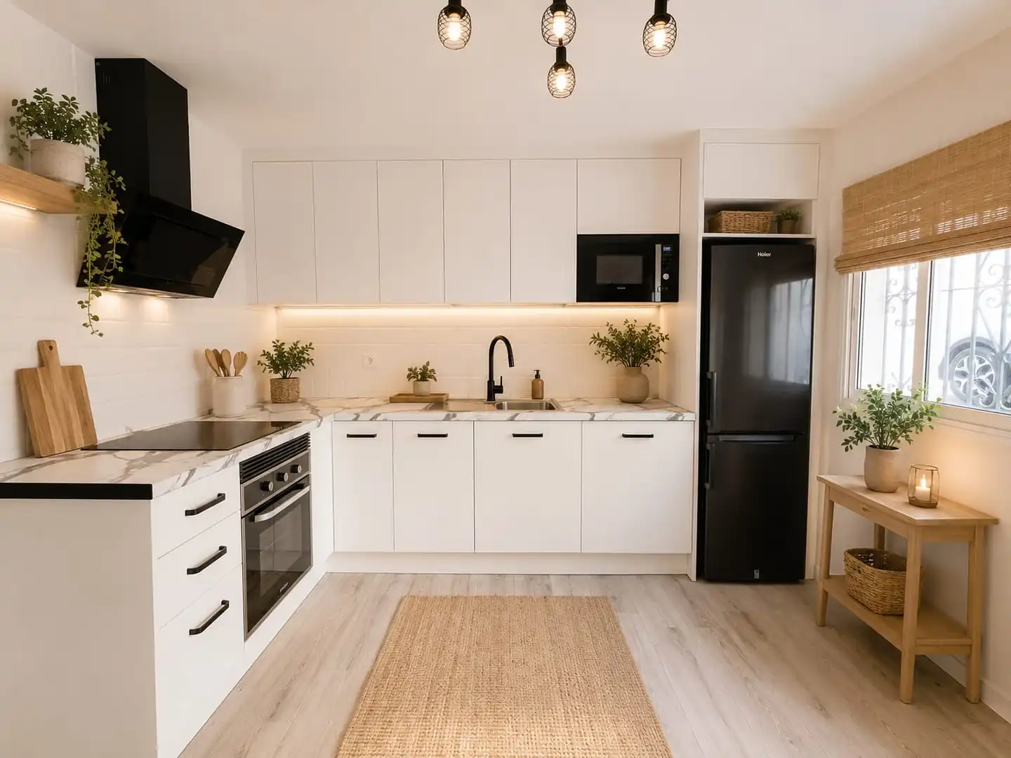 Kitchen of Flat for sale in Alhaurín de la Torre  with Air Conditioner, Heating and Oven